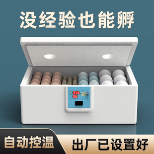 Incubator Small Water Bed Rutin Chicken Egg Incubator Household Fully Automatic Incubator Smart Chicken Duck Goose Incubator