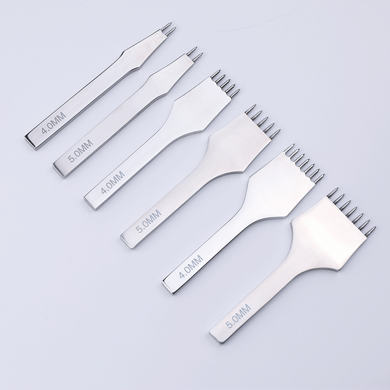 圆斩皮革打孔工具非菱斩 欧斩 法斩 斜平斩 皮雕 皮艺 工具打孔