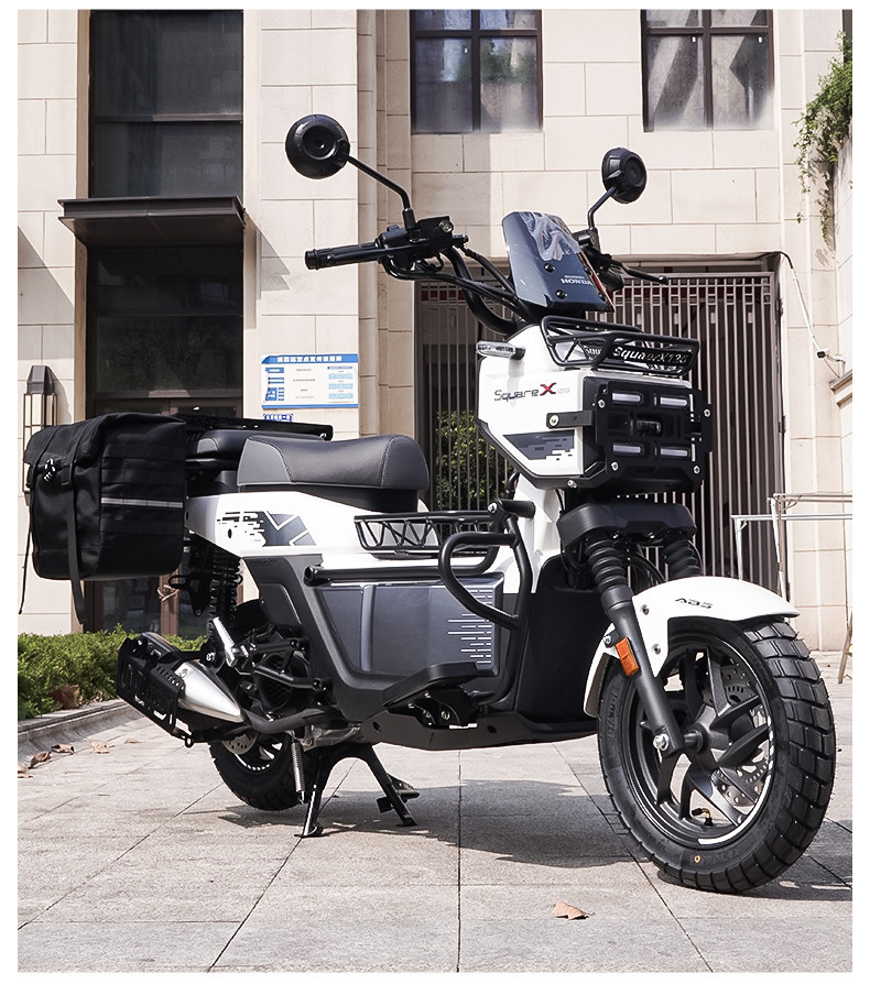 Suitable for Honda Squarex125 Guard Bar, Small Zuma Folding Tail Rack, Exhaust Bar, Front, Middle and Rear Racks, Lampshade Accessories