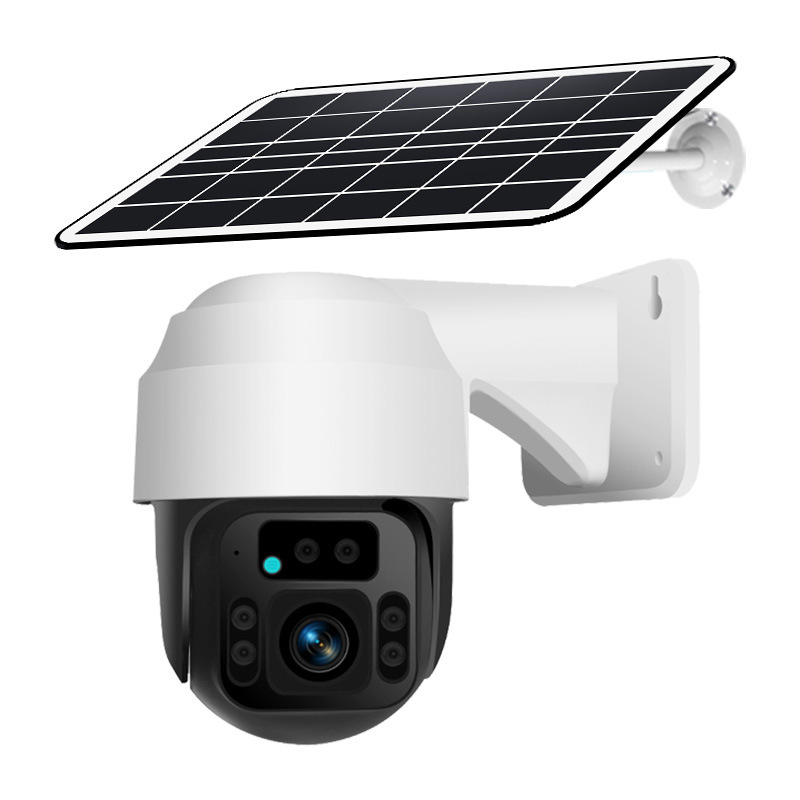 太阳能无线摄像头 户外高清家用WiFi/4G监视器监控摄像机