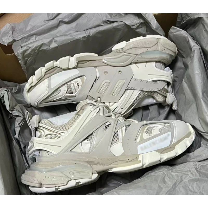 Chunyuan Paris Daddy Shoes Женская обувь Track 3.0 Putian Men's Forly - уличные толстые подошвы со светодиодной подсветкой, увеличивающей спортивную пару