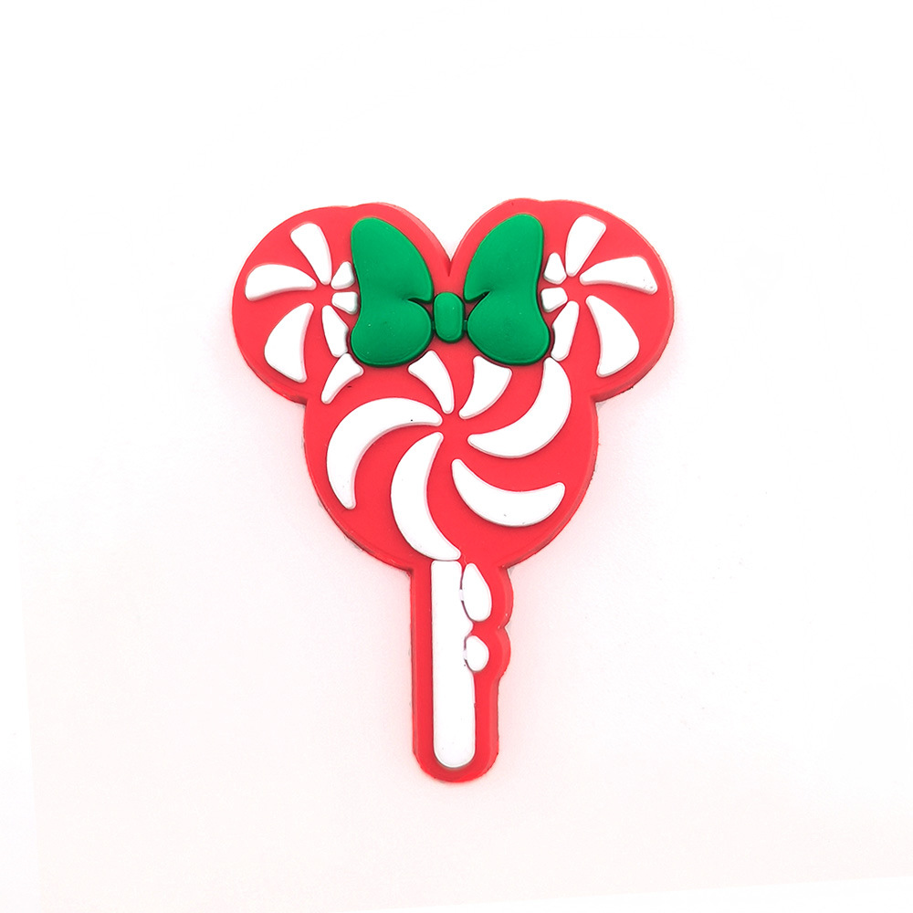 Nuevos zapatos de Navidad flor zapatos de playa con hebilla decorativa