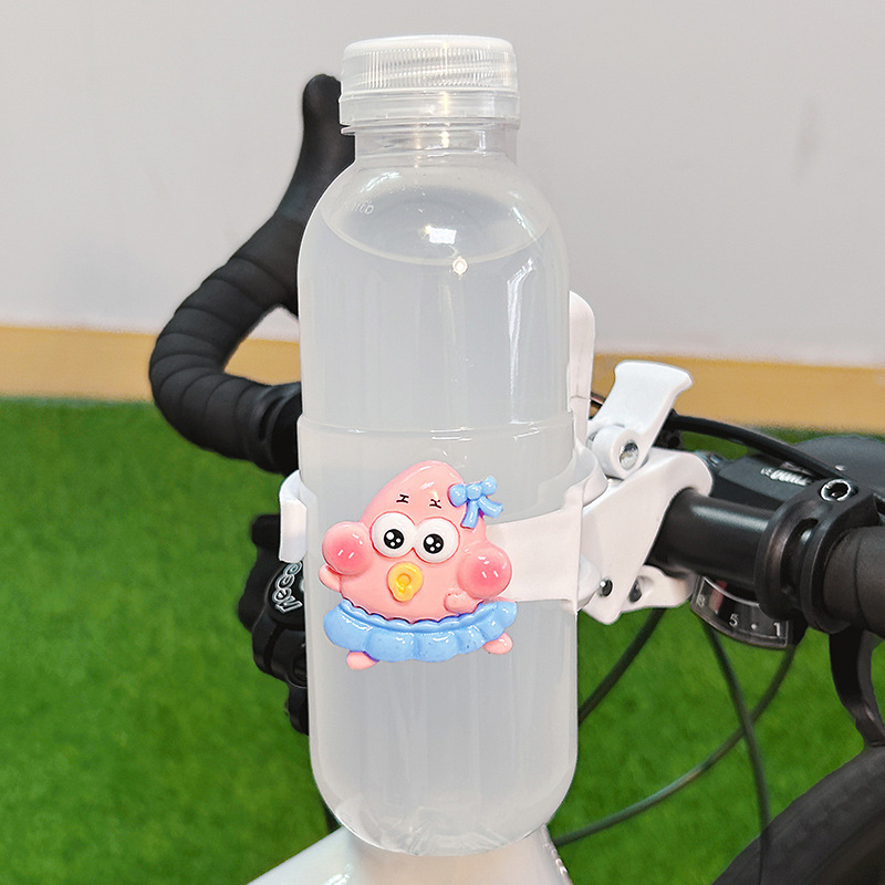 自転車のコップの棚のかわいい漫画のハンドルの多機能のオートバイの電気自動車は通用して飲み物の水筒のブラケットを入れます。|undefined
