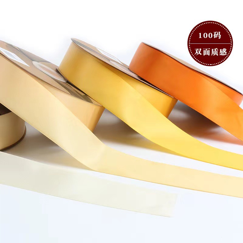 Cinta de 4cm de flores al por mayor cinta de poliéster multicolor cinta cinta de boda cinta floristería paquete de flores material de bricolaje hecho a mano