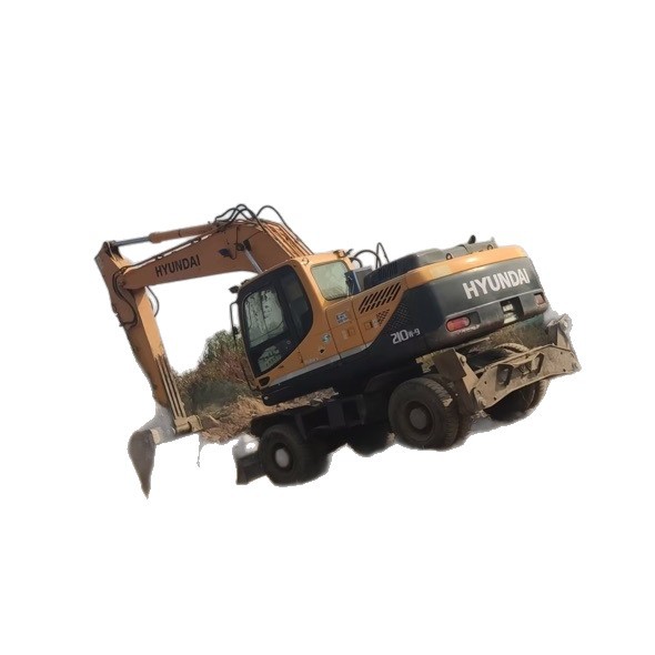 Vehículo de movimiento de tierras usado Hyundai 210 - 9 Excavadora barato con vídeo e imágenes