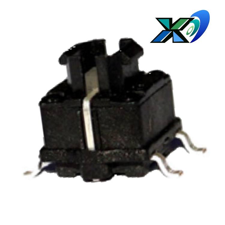 批发带灯轻触开关带灯 带灯按键开关6.4*6.4*4.8 LED带灯按钮开关