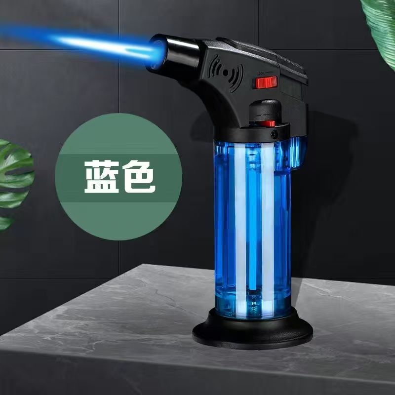 艾灸专用点火神器点艾条打火机锁火弯头透明塑料焊枪充气火机直冲|undefined