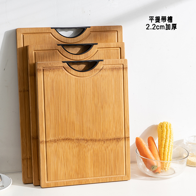 竹砧板整竹分类切菜板表面无胶水果砧板厂家定制加厚案板整竹菜板