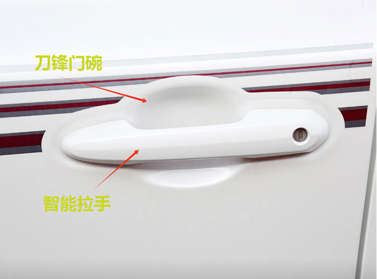 Suitable for 23 models of Toyota Land Cruiser LC300, smart handle, blade door bowl, car door handle modification