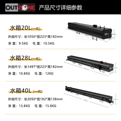 Roof box | Tank
