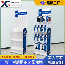 定制货架3C数码产品手机配件展示架洞洞板挂钩商场商超移动陈列架