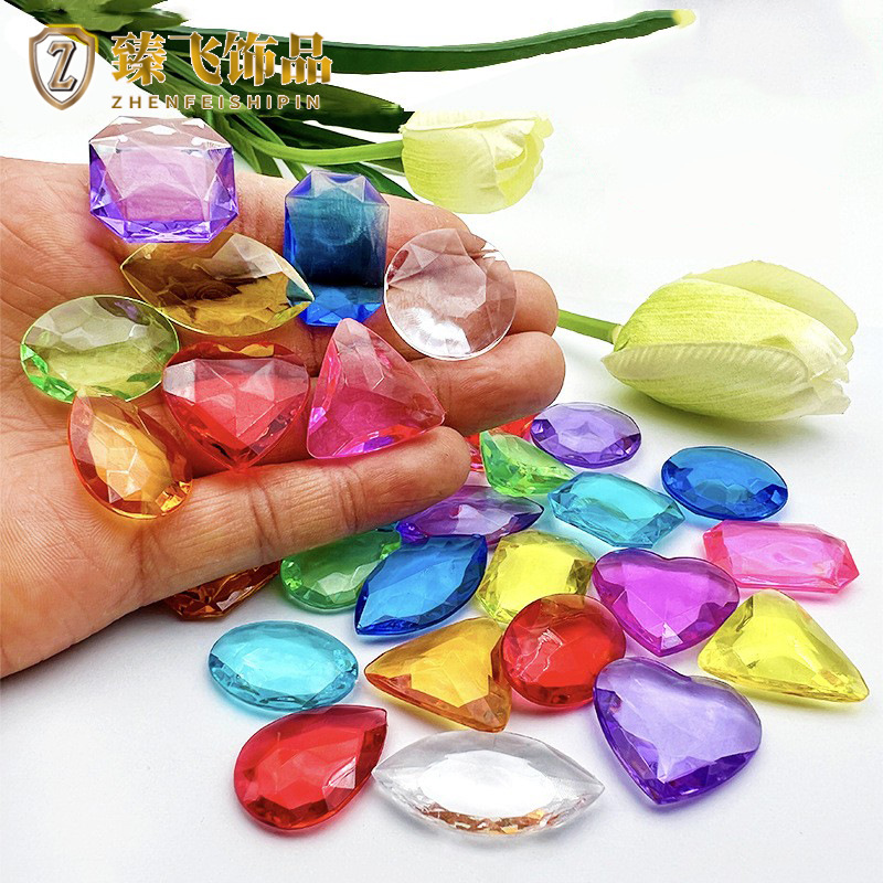 Colorful acrylic archeological toy