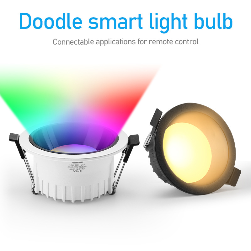 Graffiti inteligente LED resalte downlight graffiti bluetooth conexión directa sin redes de red