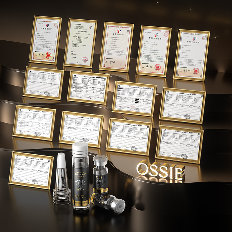 OSSIE ライトライン ゴールデン ダイヤモンド フリーズドライ パウダー セット エステサロン ノンネット スキンケア製品セット フェイシャル エッセンス シリーズ|undefined