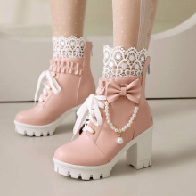 34-44�a��ˮ̨����������ѥ�ﶬ����ͲŮѥ�ӿ羳�ش�aŮʽƤѥ