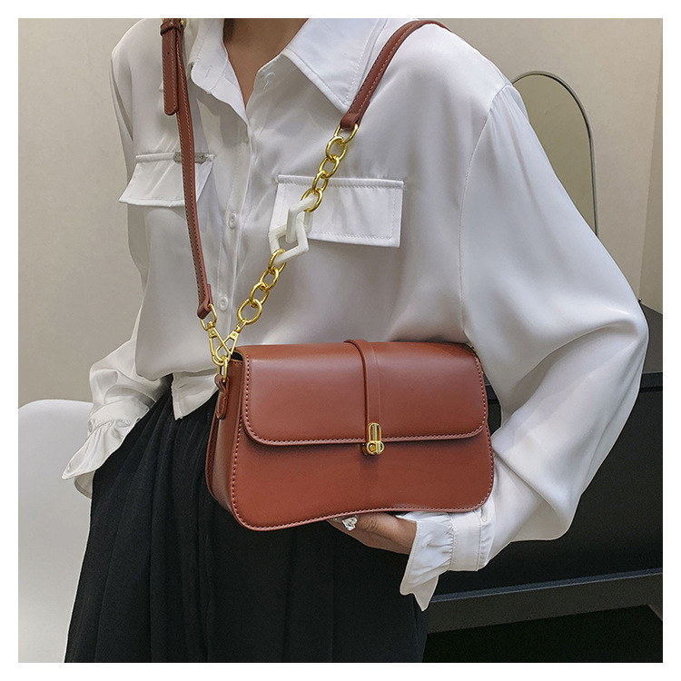 Borsa a tracolla elegante da donna con catena borsa a spalla_voghion.com