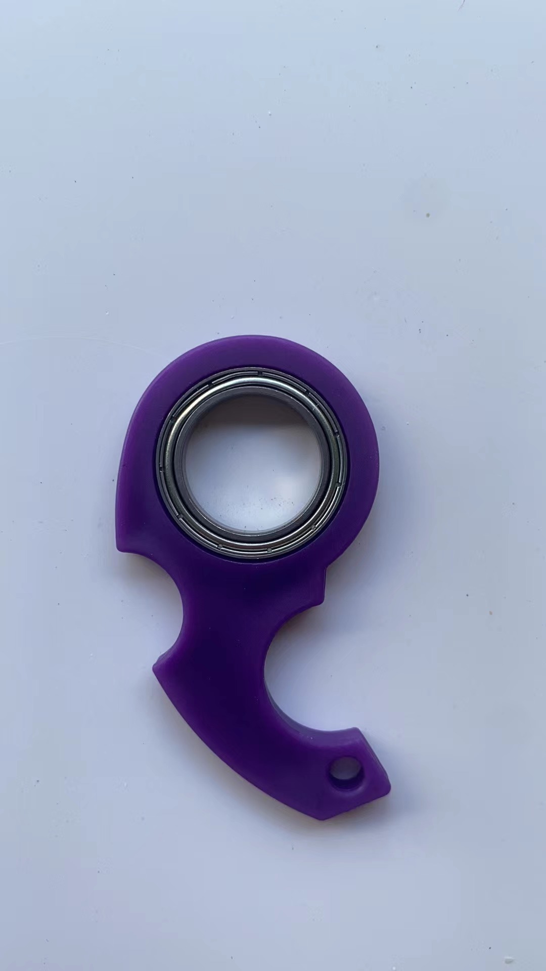 Dedo de segunda generación giratorio descompresión llavero fidget SPINNER anti-ansiedad juguete giratorio