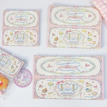 7-15cm粉嫩仙气无属性捏捏卡头饰品卡对折卡纸小卡出卡打包批发