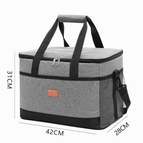 Factory direct sales large-capacity thermal bag to keep cold and fresh ice bag waterproof outdoor picnic bag large car lunch bag