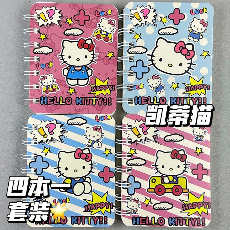 ハローキティ インスタイル 漫画ノート A7 コイルノート 高価値 ミニポケットノート 学生ギフト|undefined