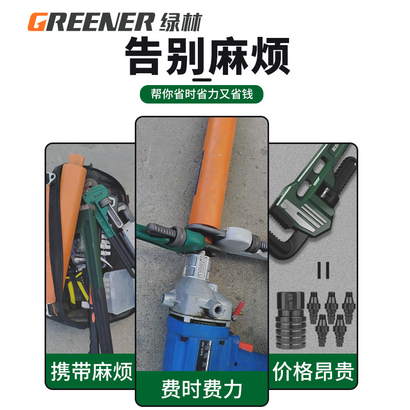 Green Forest rhinestone conector de liberación rápida desmontaje rápido conector antibloqueo especial adaptador de liberación rápida para rhinestone punzonadora