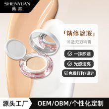 定制养肤气垫轻薄透气自然提亮保湿隔离CC霜持久遮瑕代加工