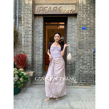 CZ ZHANG����˿ƴ�Ӷ�������������ȹŮ����ӡ��A�ֳ�ȹ C12912