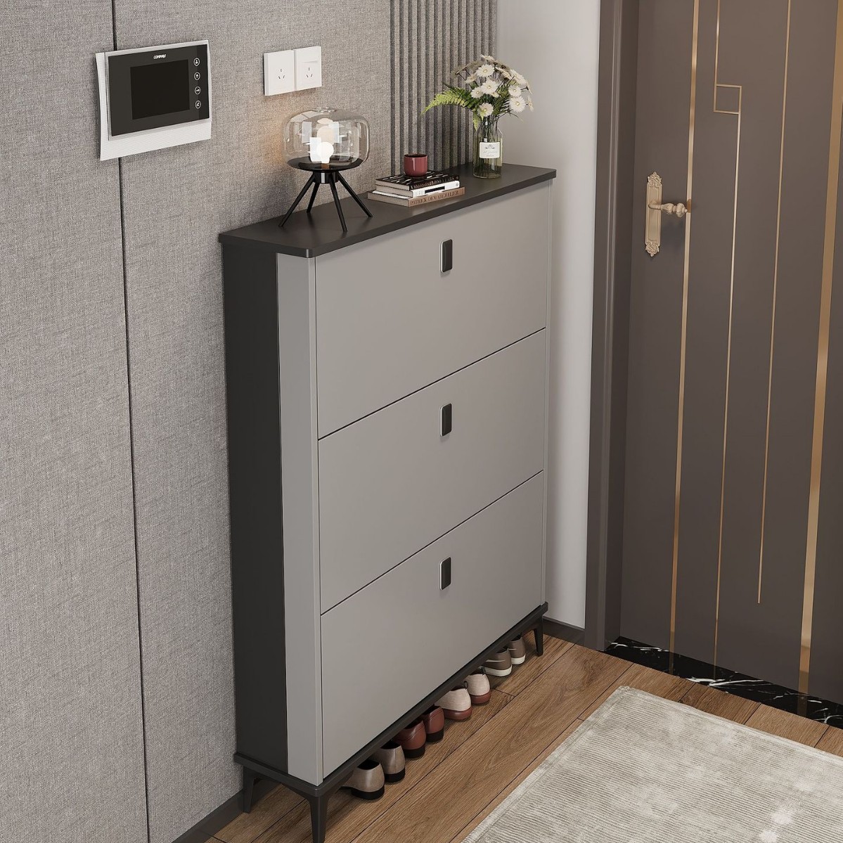 라이트 럭셔리 그레이 70*24*120 [더블 슈즈]]