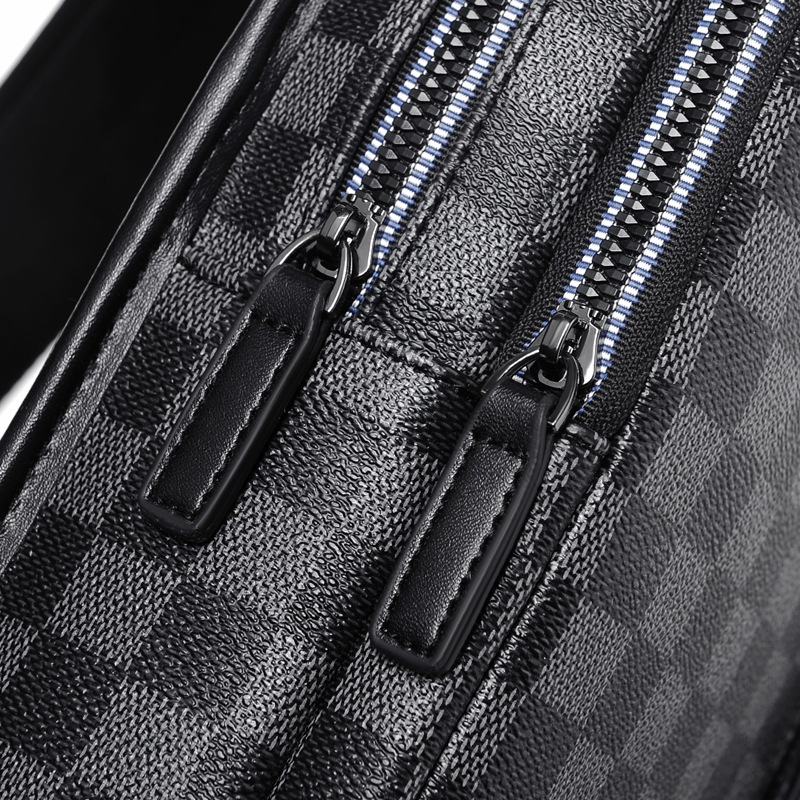 Chuongkaiye genuino productos pecho bolsa hombres nuevo negocio mensajero bolsa moda hombro bolsa gran capacidad casual hombro bolsa