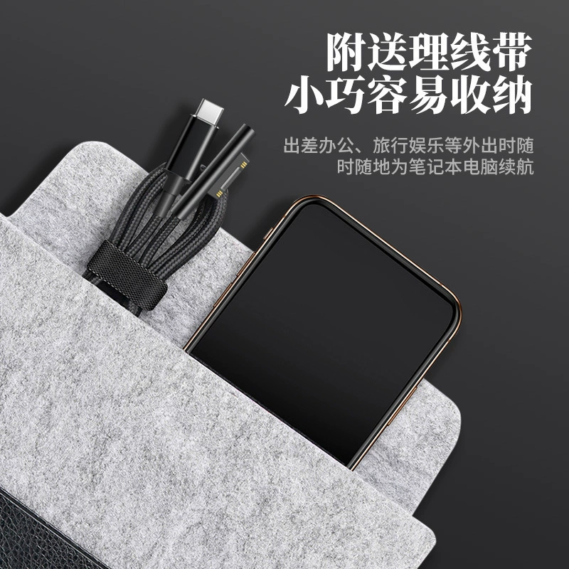 Совместимая поверхность кабеля PD USB-C к ноутбуку Microsoft, braided wire TYPE-C, с магнитной головкой pro7 мощность 100Вт