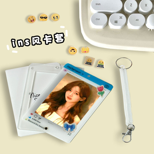Ins-style card holder photo frame acrylic stand instant photo 3-inch photo