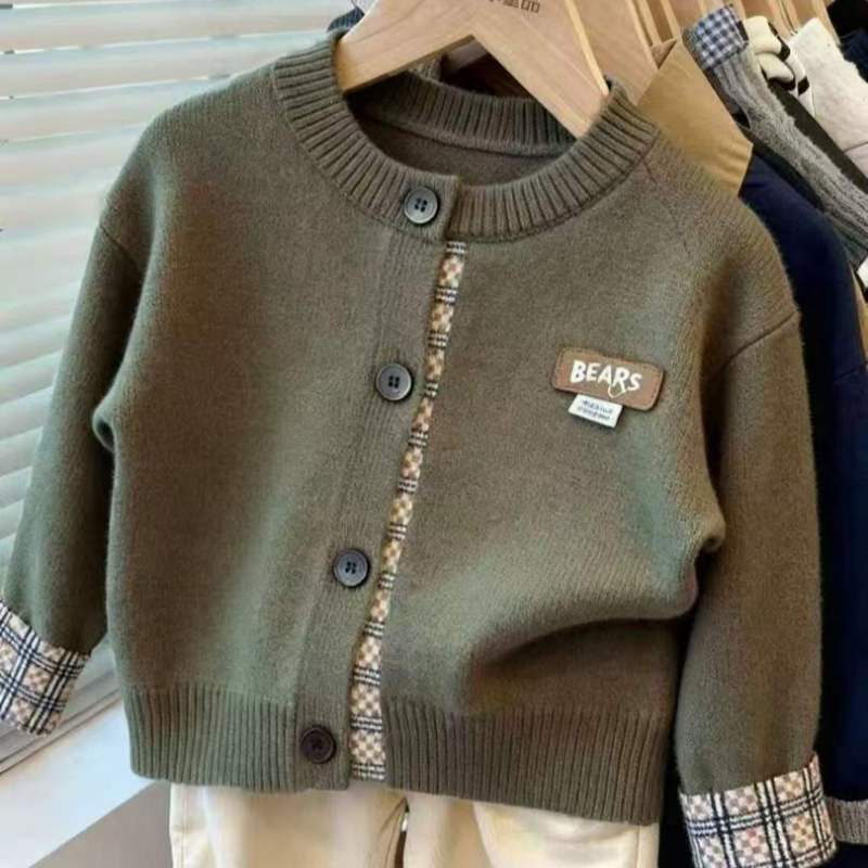 Demi-season children's fashionable sweater