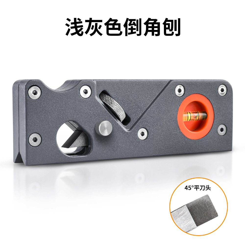 浅灰色木工刨+45°平刀头
