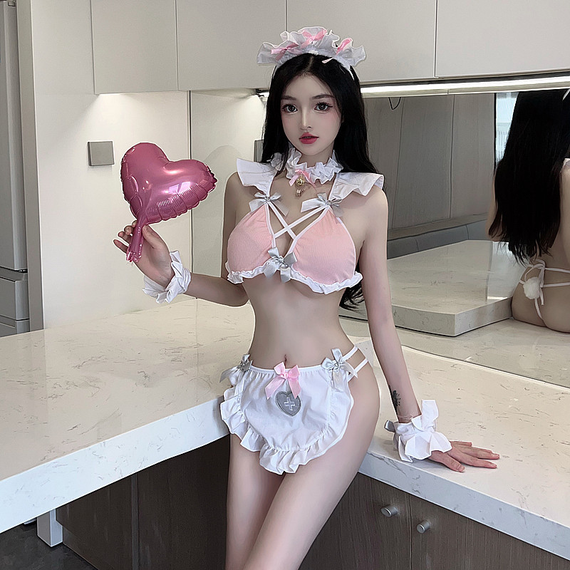 분홍색 흰색