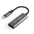 USB-C 采集卡USB C高清游戏直播 HDMI转USB3.0采集器4K视频录制盒