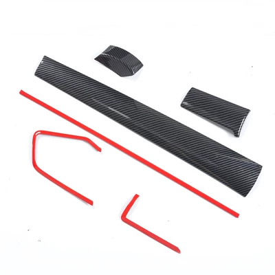 fiber red blue interior central Other Automotive Interior Supplies