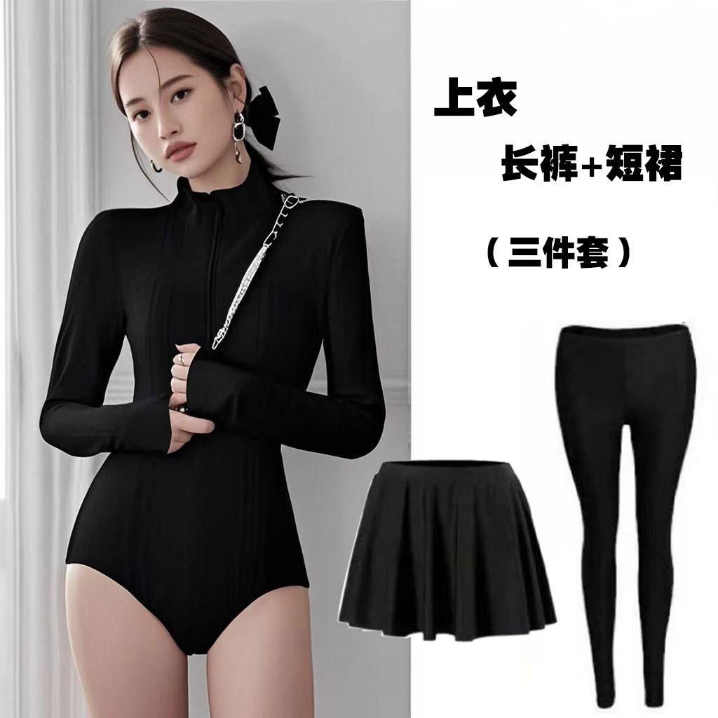 1628 black three-piece suit
