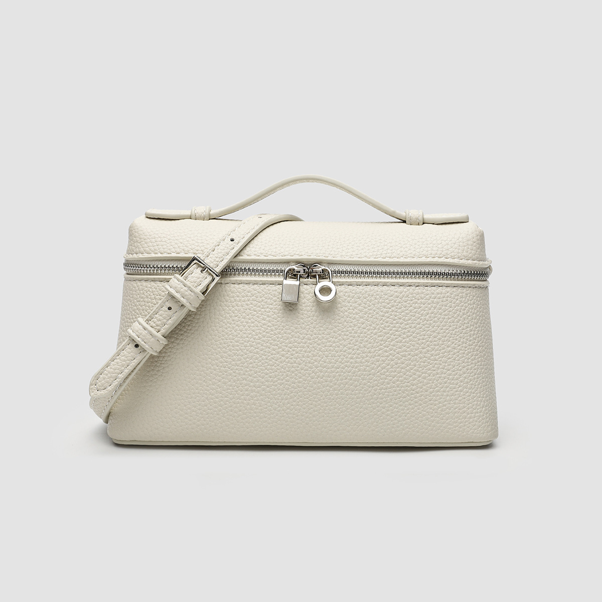 Bolso de Hombro Mini Estilo Lonchera LP19 de Cuero PU para Uso Diario