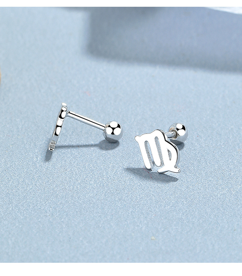 1g Weight 925 Sterling Silver Ear Needle Material Small Stud Earrings Classification Screw Backs Ear Cap Type 1 Pair Quantity Daily Occasion 925 Sterling Silver Material Constellation Pattern All Seasons Season Women's Gender Plating Design Modern Style Style 1 Pair 925 Sterling Silver 925 Sterling Silver Earrings Constellation Screw Backs Small Stud Earrings
