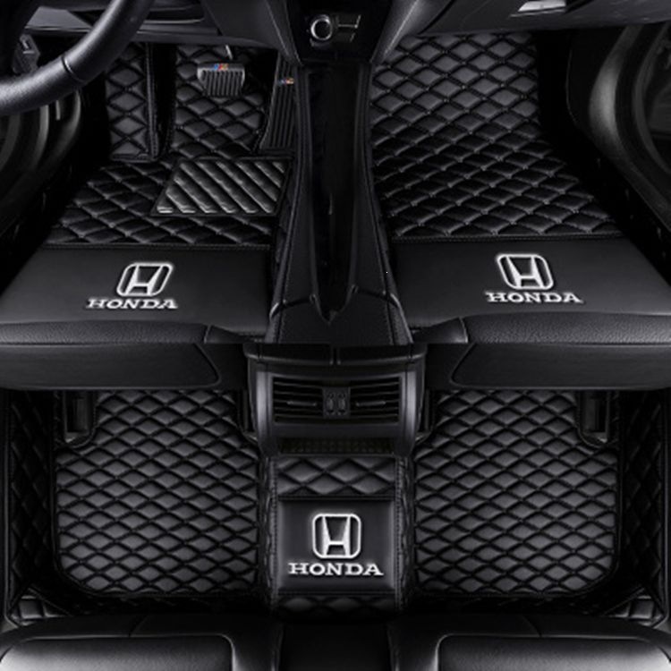 Suitable for Honda Accord, Fit, Civic, City, CRV, Crider, HR-V, Jade, and Breeze full-coverage car floor mats