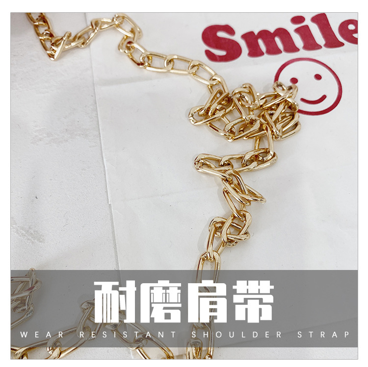 Lingge Pearl Chain Children's Bag Fashion One-shoulder Messenger Bag Coin Purse display picture 8