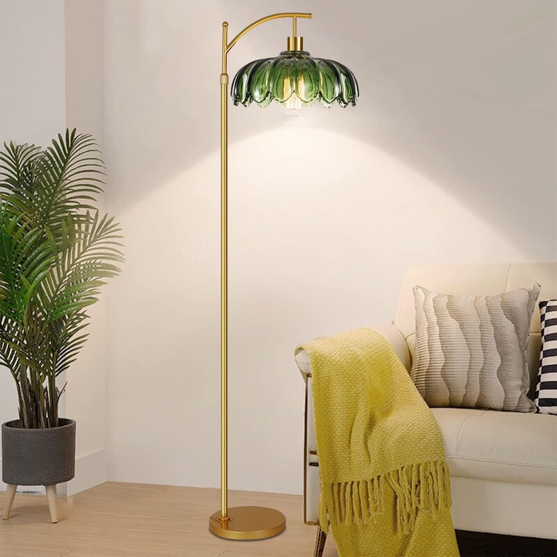 Amazon Cross-Border Nordic Postmodern Glass Floor Lamp for Living Room, Study, Bedroom, Vintage Atmosphere Decorative Lamp, French Style Amazon Cross-Border Nordic Postmodern Glass Floor Lamp for Living Room, Study, Bedroom, Vintage Atmosphere Decorative Lamp, French Style