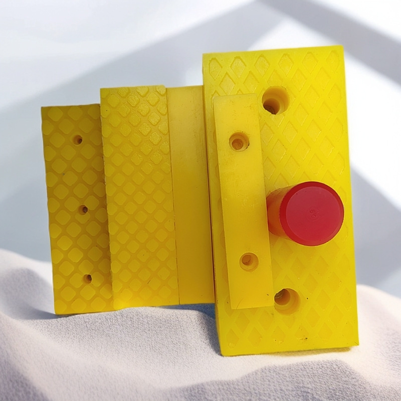 工厂直营聚氨酯橡胶垫块缓冲减震浇筑型异形件牛筋板pu块弹性胶块