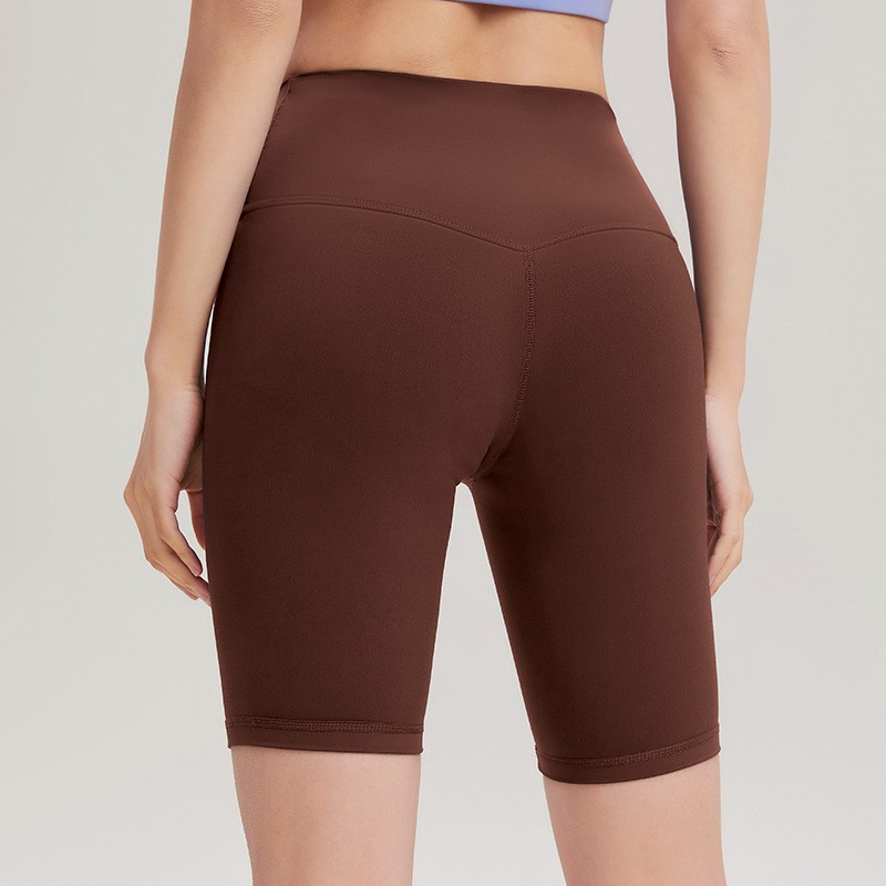 [t-line four-quarter pants] chestnut color