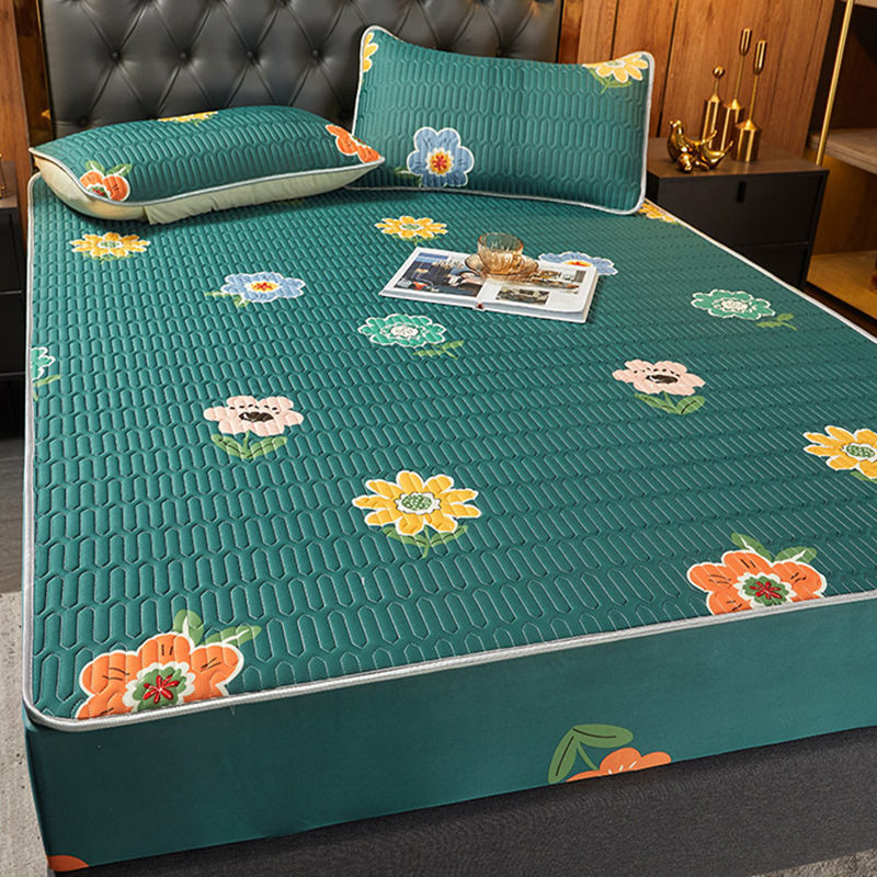 Borneol Bed cover summer latex summer sleeping mat Three singleton Bedspread mattress non-slip smart cover On behalf of Manufactor