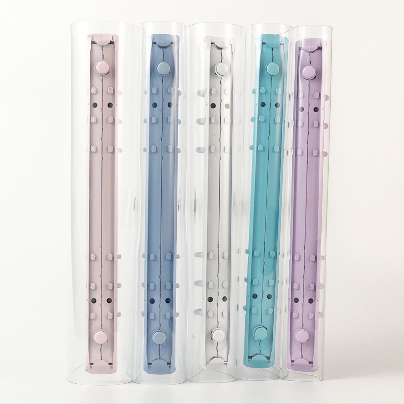 Ins風pvc手帳カバーソフト透明カラーa5バインダー本かわいいシンプルなネットレッドa6ノート