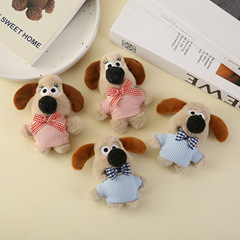 かわいいアニメのぬいぐるみ犬人形犬ブローチかばん装飾服マフラー補助材料