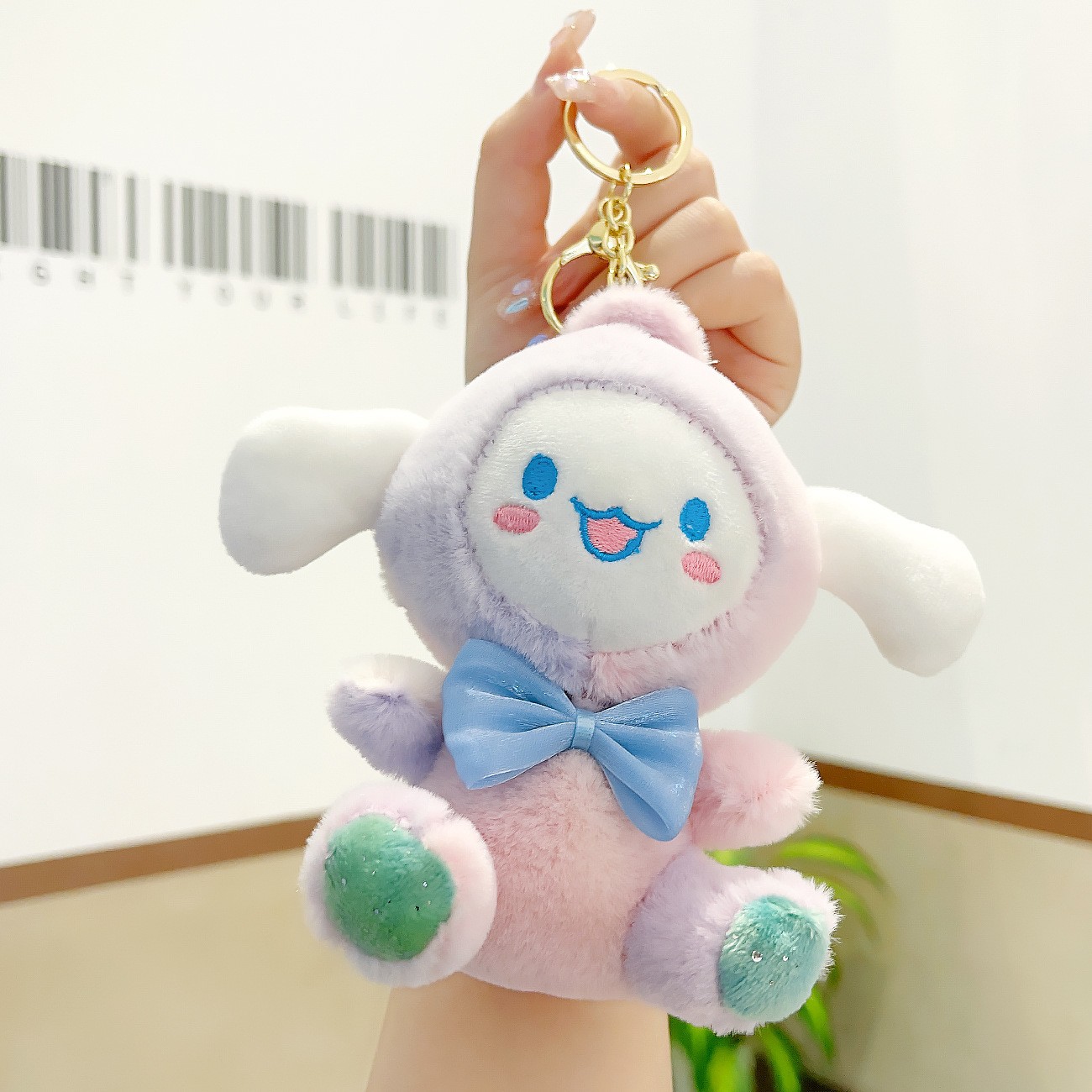 Cuatro pulgadas muñeca máquina colgante felpa llavero lindo muñeca mochila adornos grab máquina muñeca regalo al por mayor