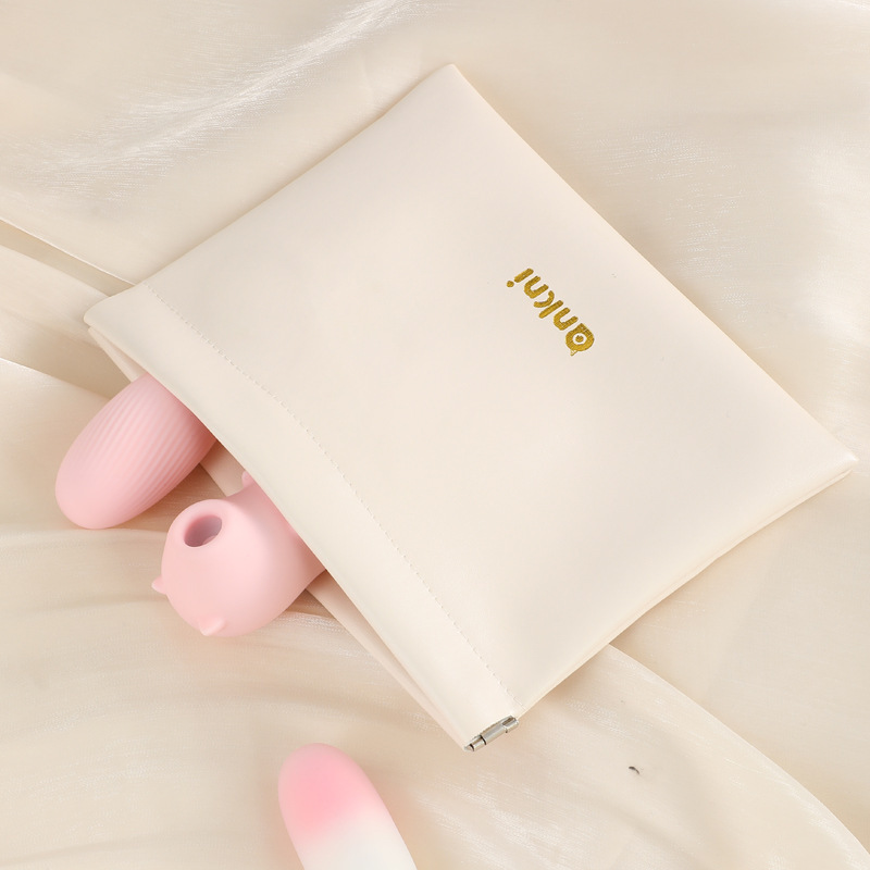Ancone pu piel bolsa de absorción magnética auto-cerrado portátil de gran capacidad bolsa de almacenamiento universal para adultos al por mayor image 2