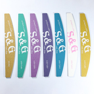 High-Quality Washable Sponge, Manicurist's Special Manicure File, Sandpaper File, Double-Sided Nail File, Repeatable and Washable